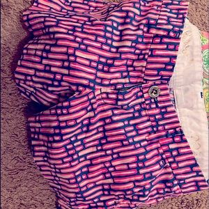 Lilly Pulitzer size 00 shorts. Like new